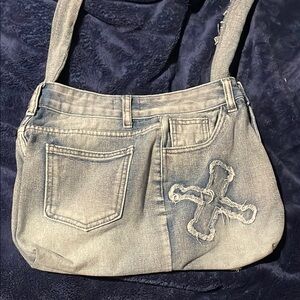 Stylish handmade Denim Shoulder Bag